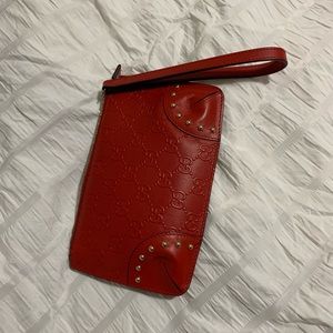GUCCI RED WRISTLET AUTHENTIC